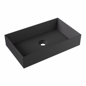Раковина Alice Spy Rectangular 60 черная матовая