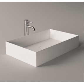 Раковина Alice Spy Rectangular 60 белый глянец