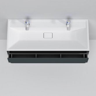 Мебель для ванной Am.Pm Inspire 2.0 120 см графит матовый