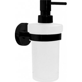 Дозатор для жидкого мыла подвесной Bemeta Dark 104109010