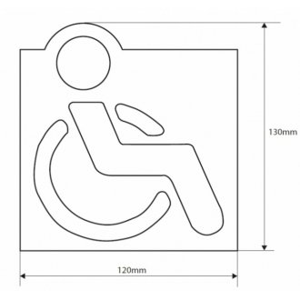 Значок Туалет для инвалидов Bemeta Hotel 111022025