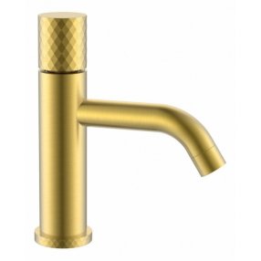 Смеситель для раковины Boheme Stick 121-MG Matt Gold Diamond