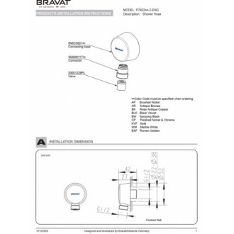 Штуцер Bravat P7402C-2-RUS