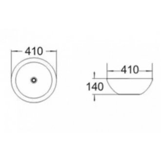 Раковина Comforty J2056S