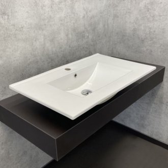 Мебель для ванной Comforty Бонн 75 дуб дымчатый/графит