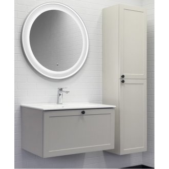Зеркало Comforty Ереван 70 белое матовое