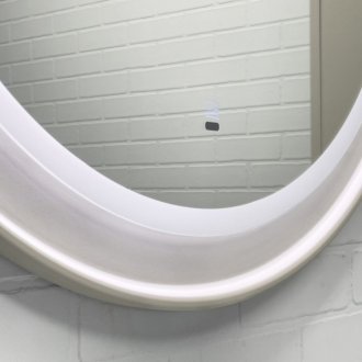 Зеркало Comforty Ереван 60 серый шёлк