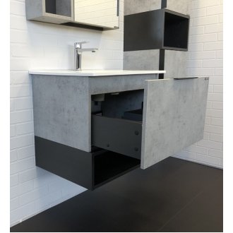Мебель для ванной Comforty Франкфурт 60E бетон светлый