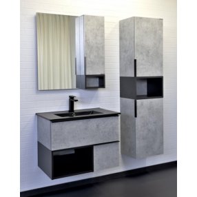 Мебель для ванной Comforty Франкфурт 75B бетон светлый