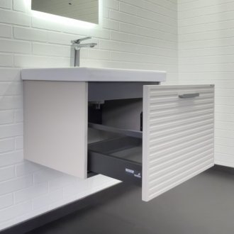 Мебель для ванной Comforty Касабланка 60-Moduo 60 серый шёлк