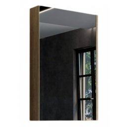 Зеркало-шкаф Comforty Порто 50 дуб темно-коричневы...