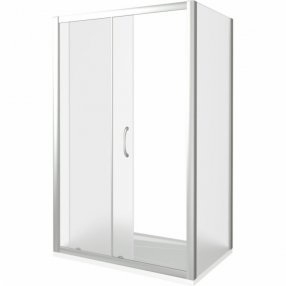 Душевой угол Good Door Latte WTW+SP 110x90 см грейп