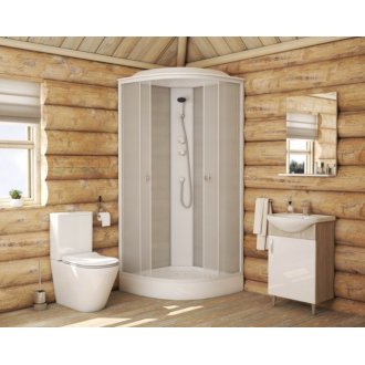 Мебель для ванной Grossman Eco Line 52 белая/дуб сонома