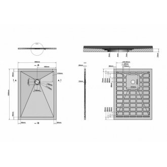 Душевой поддон Grossman Strong GR-S290120Q