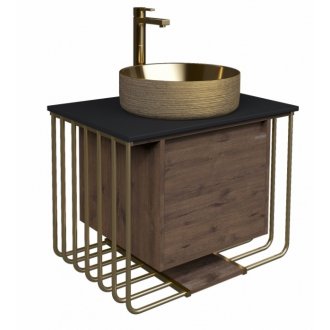 Мебель для ванной Grossman Винтаж 70 веллингтон/золото GR-5010GG