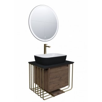 Мебель для ванной Grossman Винтаж 70 веллингтон/золото GR-4041BW