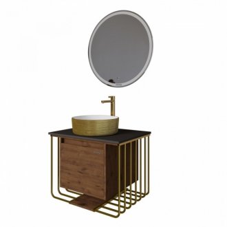 Мебель для ванной Grossman Винтаж 70 веллингтон/золото GR-5010GW