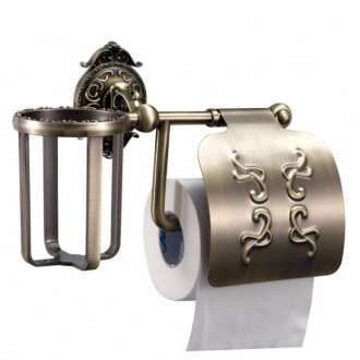 Держатель для туалетной бумаги и освежителя Hayta Gabriel Classic Bronze 13903-3B/BRONZE