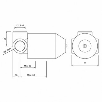 Внутренняя часть смесителя Jaquar ALD ALD-CHR-227