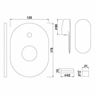 Смеситель для ванны Jaquar Opal Prime OPP-CHR-15065NKPM хром