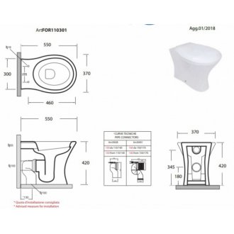 Унитаз Olympia Formosa FOR110301