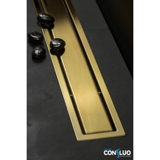 Душевой канал Pestan Confluo Premium Gold Line 550