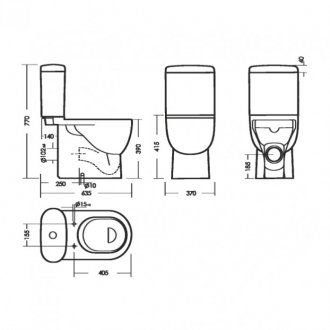 Унитаз Sanita Luxe Art Comfort S1