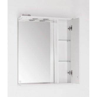 Зеркало со шкафчиком Style Line Ирис 65/С
