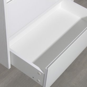 Мебель для ванной Style Line Монако 60 белая осина/белое лакобель