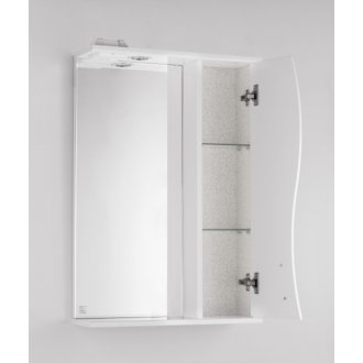 Зеркало со шкафчиком Style Line Панда 55/С Волна