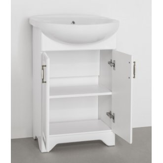 Мебель для ванной Style Line Олеандр-2 55 белая
