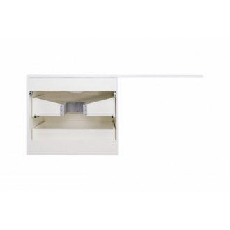 Мебель под стиральную машину Style Line Даллас 130 подвесная белая пленка