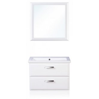 Мебель для ванной Style Line Лотос 80 подвесная белая