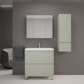 Мебель для ванной Style Line Манхэттен 100 см напольная олива