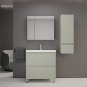 Мебель для ванной Style Line Манхэттен 70 см напольная олива