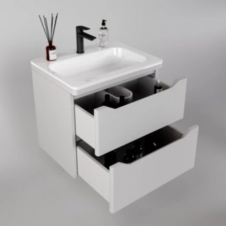 Мебель для ванной Style Line Марелла 60 см подвесная белая матовая