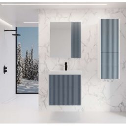 Мебель для ванной Style Line Стокгольм 80 графит с...