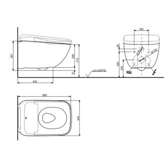 Комплект Toto Neorest WX2