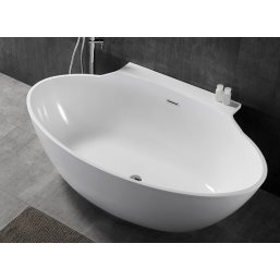 Акриловая ванна Abber AB9237 170x105 см, овальная,...