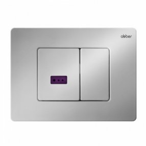 Клавиша смыва сенсорная Abber AC0122S хром глянец