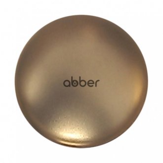 Накладка на слив для раковины Abber Bequem AC0014 золото матовое
