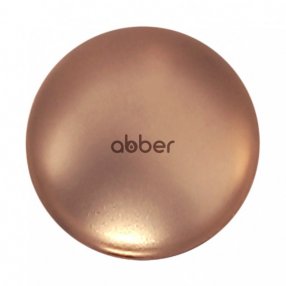 Накладка на слив для раковины Abber Bequem AC0014 розовое золото