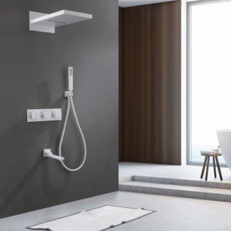 Душевая система Abber Daheim AF8253W