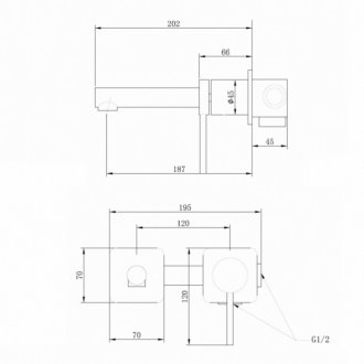 Смеситель для раковины Abber Emotion AF8812NG