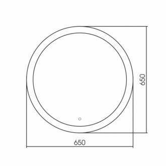 Зеркало Abber Mond AG6202S-0.65