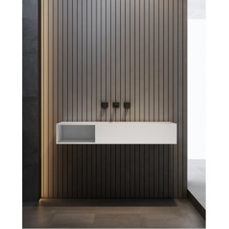 Мебель для ванной Abber Stein AS2640 100 см левосторонняя