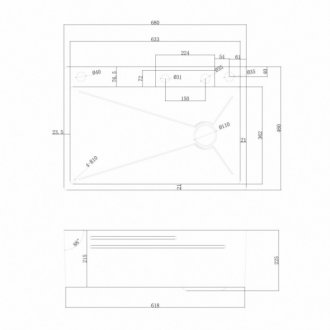 Мойка кухонная Abber Wasser Kreis AF2194B