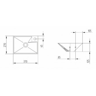 Раковина AeT Idea 2.0 L271T0R1V1100