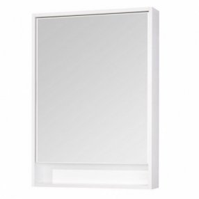 Зеркало-шкаф Акватон Капри 60 см белый глянец