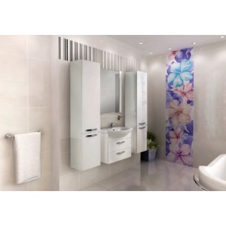 Мебель для ванной Акватон Ария 65 М белый глянец